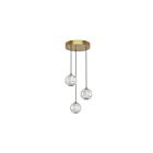 Kuzco Lighting MP321203NB Marni 16W Natural Brass LED Pendant