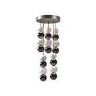 Kuzco Lighting MP321805PN Onyx 45W Polished Nickel LED Pendant