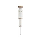 Kuzco Lighting MP75127-BG-UNV-010 Motif 115W Brushed Gold LED Pendant