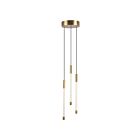Kuzco Lighting MP75213-BG-UNV Motif 14W Brushed Gold LED Pendant