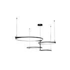 Kuzco Lighting MP84483-BK Serif 90W Black LED Pendant