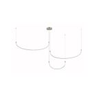 Kuzco Lighting MP89390-BN Talis 70W Brushed Nickel LED Pendant