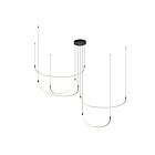Kuzco Lighting MP89590-BK-UNV Talis 118W Black LED Pendant