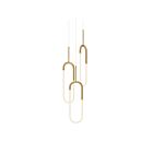 Kuzco Lighting MP95103-BG Huron 30W Brushed Gold LED Pendant