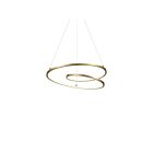 Kuzco Lighting PD11119-AN Twist 28W Antique Brass LED Pendant