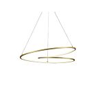 Kuzco Lighting PD11132-AN Twist 59W Antique Brass LED Pendant