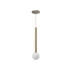 Kuzco Lighting PD15518-BG Elixir 8W Brushed Gold LED Pendant
