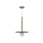 Kuzco Lighting PD15519-BG Elixir 8W Brushed Gold LED Pendant