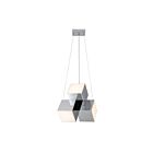 Kuzco Lighting PD20616-CH-UNV Tetra 33W Chrome LED Pendant