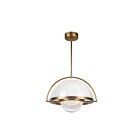 Kuzco Lighting PD20716-VB-UNV Bowery 29W Vintage Brass LED Pendant