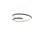 Kuzco Lighting PD22332-BK-UNV Ampersand 67W Black LED Pendant