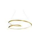 Kuzco Lighting PD22339-BG-UNV-010 Ampersand 94W Brushed Gold LED Pendant