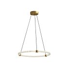 Kuzco Lighting PD24724-BG Bruni 33W Brushed Gold LED Pendant