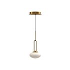 Kuzco Lighting PD29806-BG Tavira 11W Brushed Gold LED Pendant