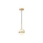 Kuzco Lighting PD301001BG Globo 11W Brushed Gold LED Pendant