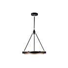 Kuzco Lighting PD302724CBGS-UNV-010 Duo 49W Classic Black and Gold Shimmer LED Pendant