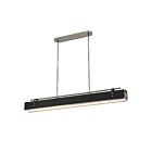 Kuzco Lighting PD307960ANTL Valise 92W Aged Nickel and Tuxedo Leather LED Pendant