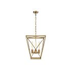 Kuzco Lighting PD309616VB Lattice 4-Lights 240W Vintage Brass Pendant