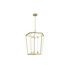 Kuzco Lighting PD317129NB Delphine 30W Natural Brass LED Pendant
