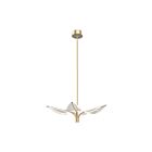 Kuzco Lighting PD321105NB Flora 38W Natural Brass LED Pendant