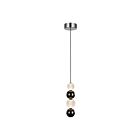 Kuzco Lighting PD321815PN Onyx 11W Polished Nickel LED Pendant