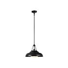Kuzco Lighting PD344014UBGO Palmetto 1-Light 60W Urban Bronze and Gossy Opal Pendant