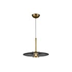 Kuzco Lighting PD37018-VB-SM-3WCCT-UNV Kyoto 20W Vinatge Brass and Smoked Glass LED Pendant