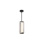 Kuzco Lighting PD374316UBCR-UNV Alai 15W Urban Bronze and Ribbed Glass LED Pendant