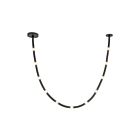 Kuzco Lighting PD39310-BK-OP-UNV-010 Corda 48W Black and Opal Glass LED Pendant