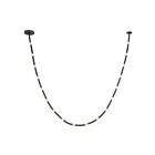 Kuzco Lighting PD39317-BK-OP-UNV-010 Corda 76W Black and Opal Glass LED Pendant