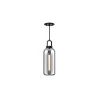 Kuzco Lighting PD401505MBSM Soji 1-Light 60W Matte
Black and Smoked
Solid Glass Pendant