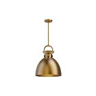 Kuzco Lighting PD411314AG Waldo 1-Light 60W Aged Gold Pendant