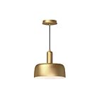 Kuzco Lighting PD427710BG Adriano 1-Light 60W Brushed Gold Pendant
