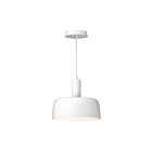 Kuzco Lighting PD427710WH Adriano 1-Light 60W White Pendant