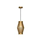 Kuzco Lighting PD434509AGOP Hana 1-Light 60W Aged Gold and Opal Matte Glass Pendant