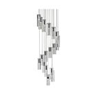 Kuzco Lighting Champagne PD4418-CH 144W Chrome LED Cord Pendant