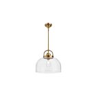 Kuzco Lighting PD461101AG Lancaster 1-Light 60W Aged Gold Pendant
