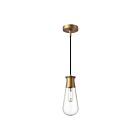 Kuzco Lighting PD464001AG Marcel 1-Light 60W Aged Gold Pendant
