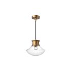 Kuzco Lighting PD464012AG Marcel 1-Light 60W Aged Gold Pendant