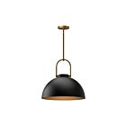 Kuzco Lighting PD504016MB Harper 1-Light 60W Matte Black Pendant