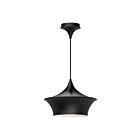 Kuzco Lighting PD523013MB Emiko 1-Light 60W Matte Black Pendant