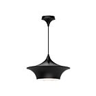 Kuzco Lighting PD523016MB Emiko 1-Light 60W Matte Black Pendant