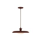 Kuzco Lighting PD557015BGD Minori 1-Light 60W Burgundy Pendant
