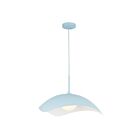 Kuzco Lighting PD55922-CER Kirby 1-Light 60W Cerulean Pendant