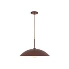 Kuzco Lighting PD56019-BGD Regent 1-Light 60W Burgundy Pendant