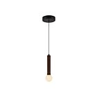 Kuzco Lighting PD612109MBOP-UNV Arden 6W Matte Black and Opal Glass LED Pendant