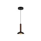 Kuzco Lighting PD616109MBOP-UNV Arden 6W Matte Black and Opal Glass LED Pendant