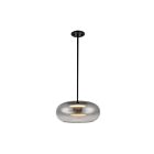 Kuzco Lighting PD62014-BK-SM Trinity 21W Black and Smoked LED Pendant