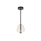 Kuzco Lighting PD62511-BK-LG-UNV Mulberry 44W Black and Light Guide LED Pendant