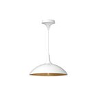 Kuzco Lighting PD627914WH Abel 1-Light 60W White Pendant